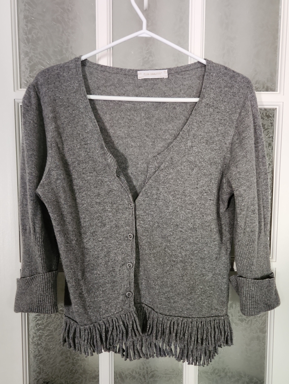 🇮🇹***Elisa Cavaletti Cashmere Blend Cardigan / Made In Italy